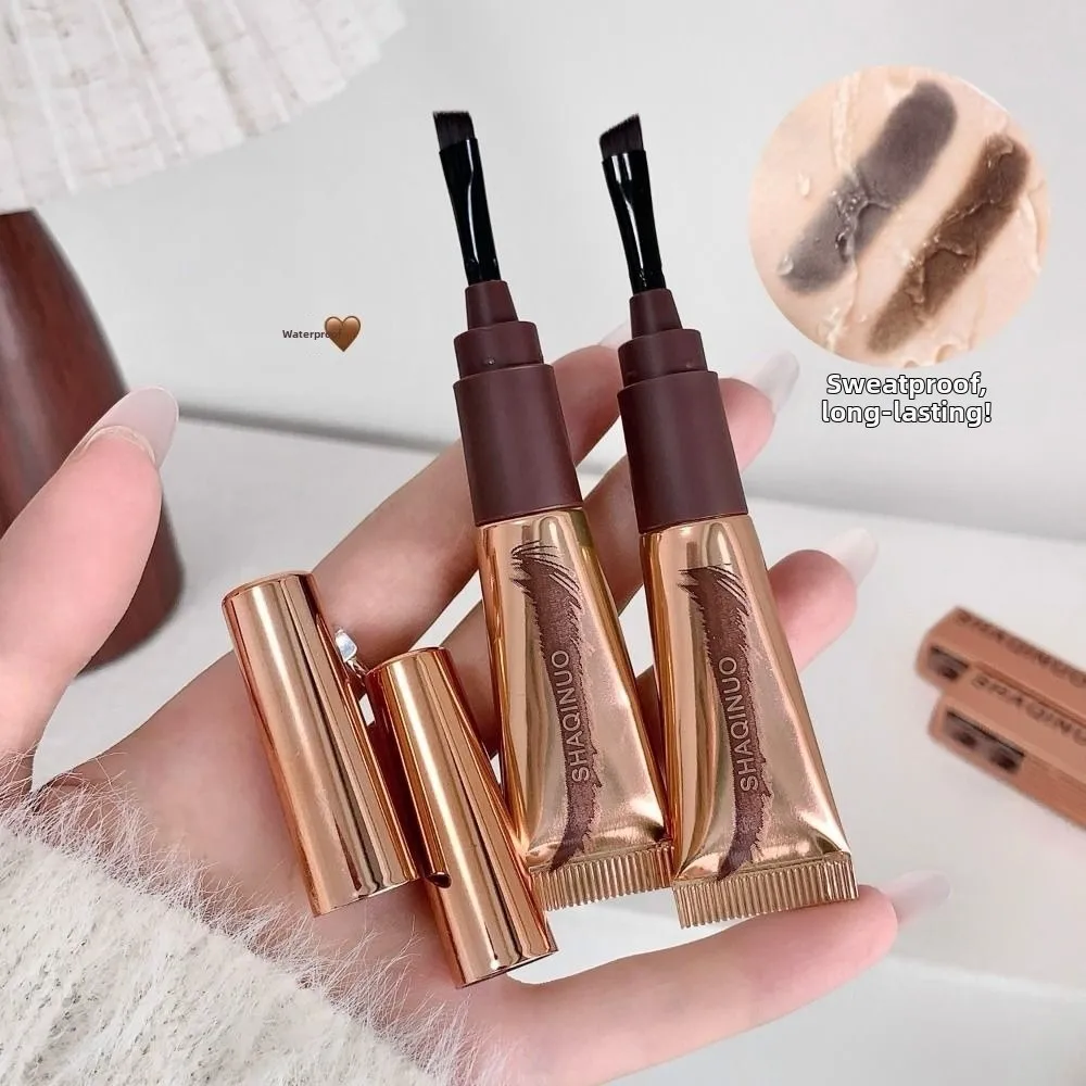Semi-Permanent Peel Off Eyebrow Gel Tint Transfer-Proof Long Lasting Eyebrow Cream Waterproof Eye Cosmetics
