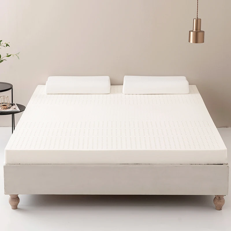 Natural Thailand latex mattress top 100% raw liquid mattress rubber cushion double single home tatami mats queen king full size