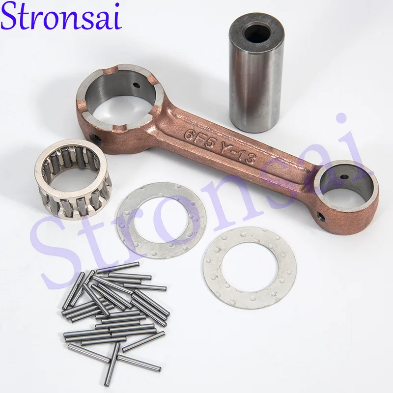 66T-11651 66T-11650-00 Connecting Rod Kit For Yamaha Outboard Motor 2 Stroke 40HP 40X Boat Engine Aftermarket Parts