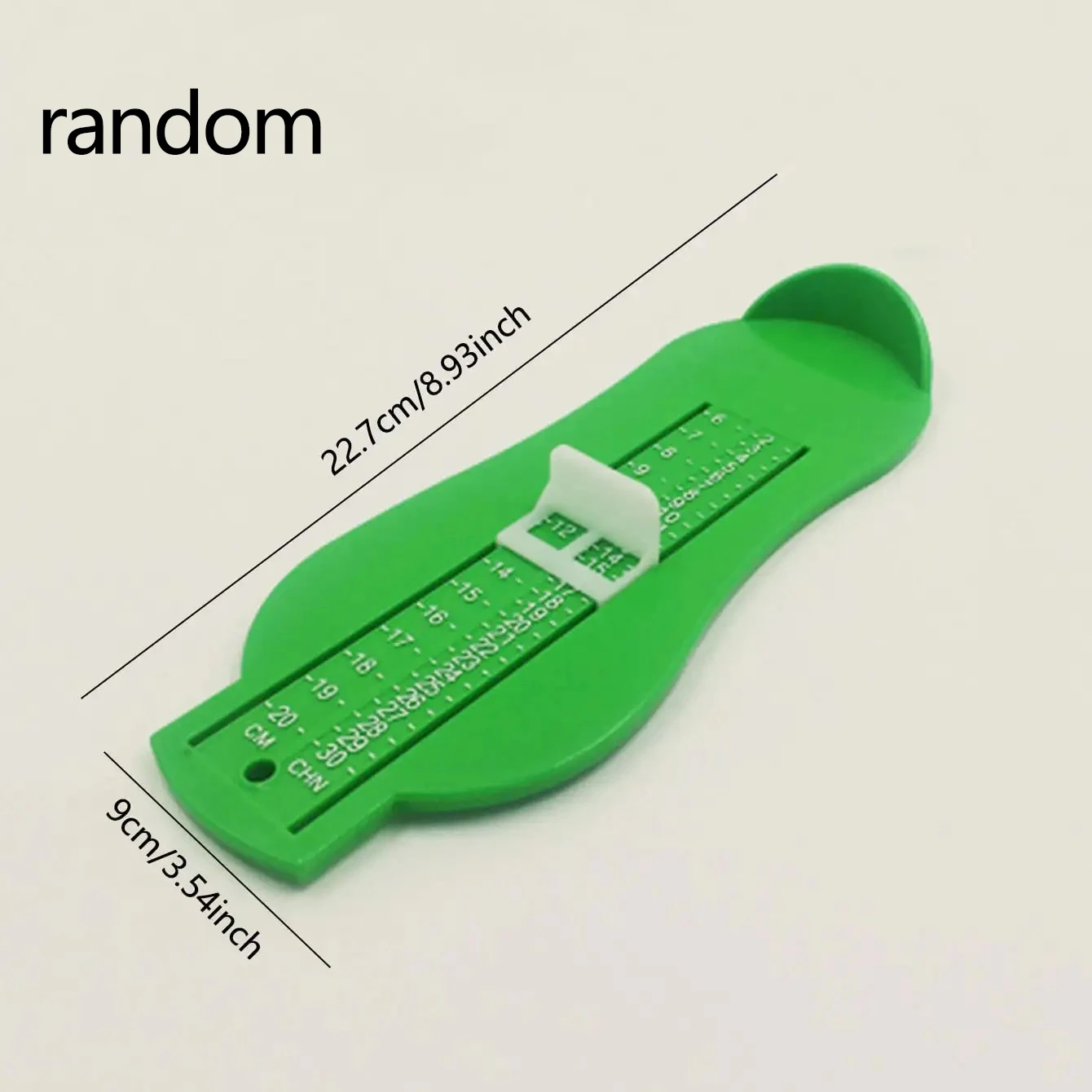 1pc-Baby Foot Ruler Kids Foot Length Measuring Device Child Shoes Calculator For Children Infant Shoes Fittings Gauge Tools