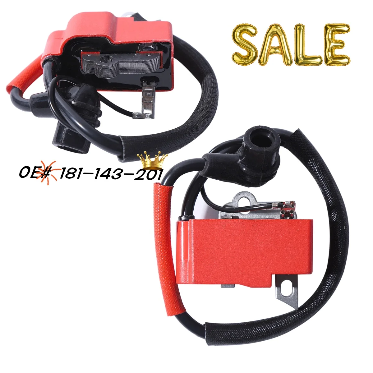

181 -143 -201 NEW Ignition Coil For Dolmar PS-5000 PS-460 PS-500 PS-5105 PS-5100S PS-4600S Chainsaw Replace