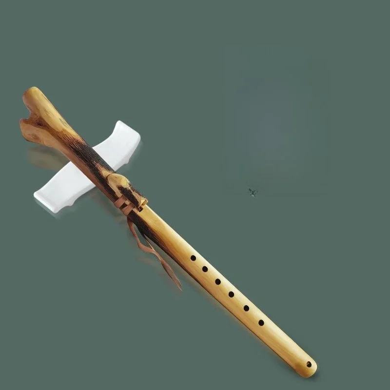Conformal yellow peel wood Indian wooden flute 6 holes American style