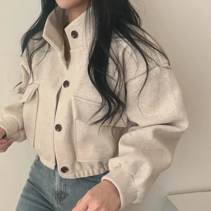 Women Causal Winter Overcoat Female Plus Sizes Hooded Pocket Coat Outerwear Button Elegant  Jacket Casco Feminino