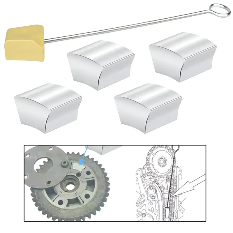 

Car Cam Phaser Repair Tools Kit With Timing Chain Wedge Tool For Ford 5.4L 4.6L-AU62