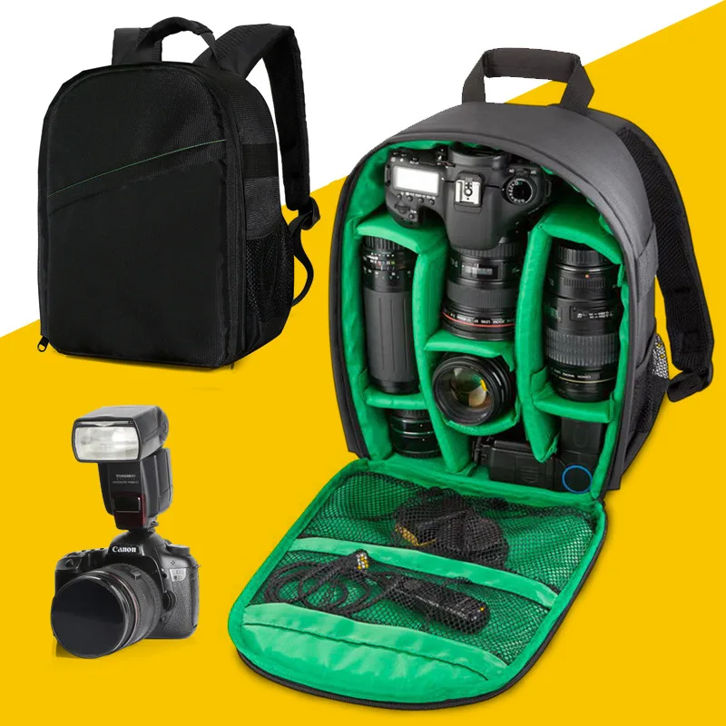 

Outdoor Camera Backpack Video Digital Shoulder Camera Bag Waterproof Photo Knapsack Case DSLR For Canon For Nikon For Sony
