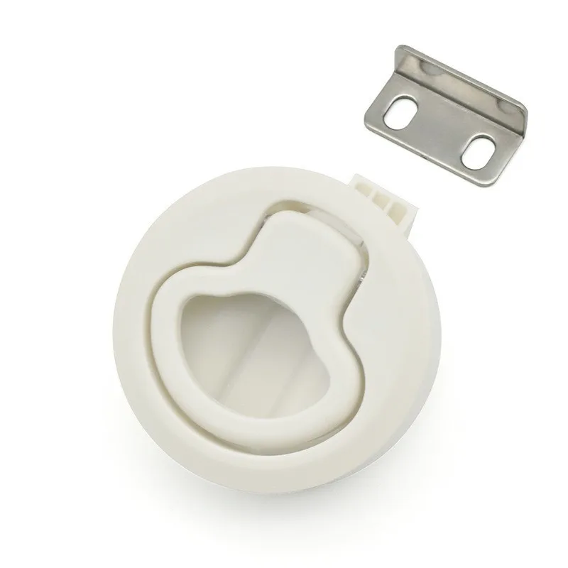 

Бело-черное нейлоновое напольное крепление-кольцо с круглой головкой для автодомов, морского и яхтенного оборудования, аксессуары