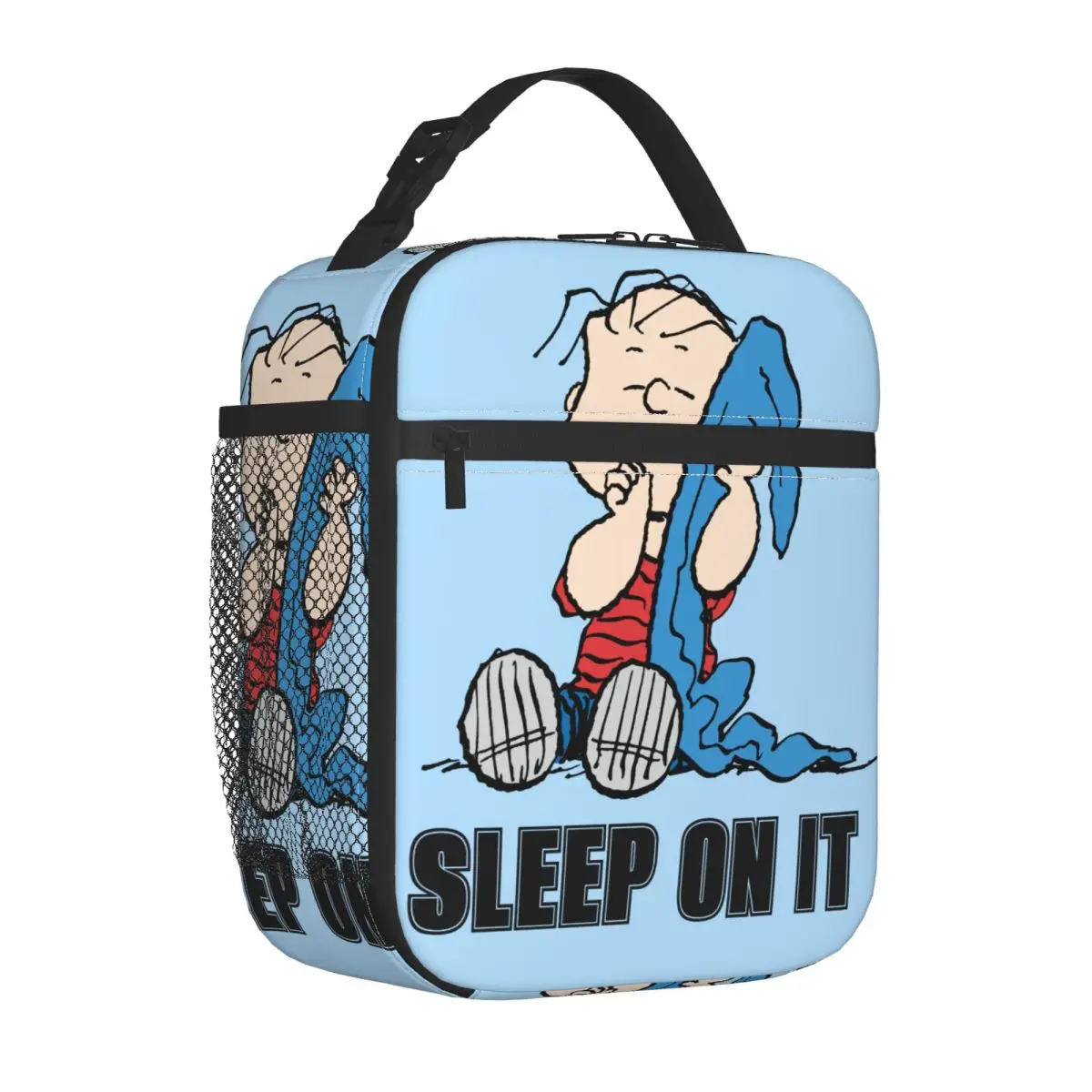 

Snoopy Peanuts Linus & Insulated Lunch Bags Thermal Bag Reusable Meal Container Large Tote Lunch Box Men Women School Travel