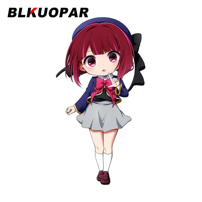 

BLKUOPAR Anime Oshi No Ko Characters Kana Arima Car Stickers Waterproof Occlusion Scratch Decal Bumper Windows Caravan Car Lable