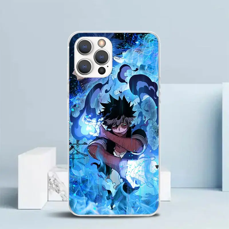 My Hero Dabi Bnha Phone Case For IPhone 16 15 14 13 12 11 Pro Max Mini XR XS X 7 Plus 8 + SE 2020 Soft TPU Back Cover