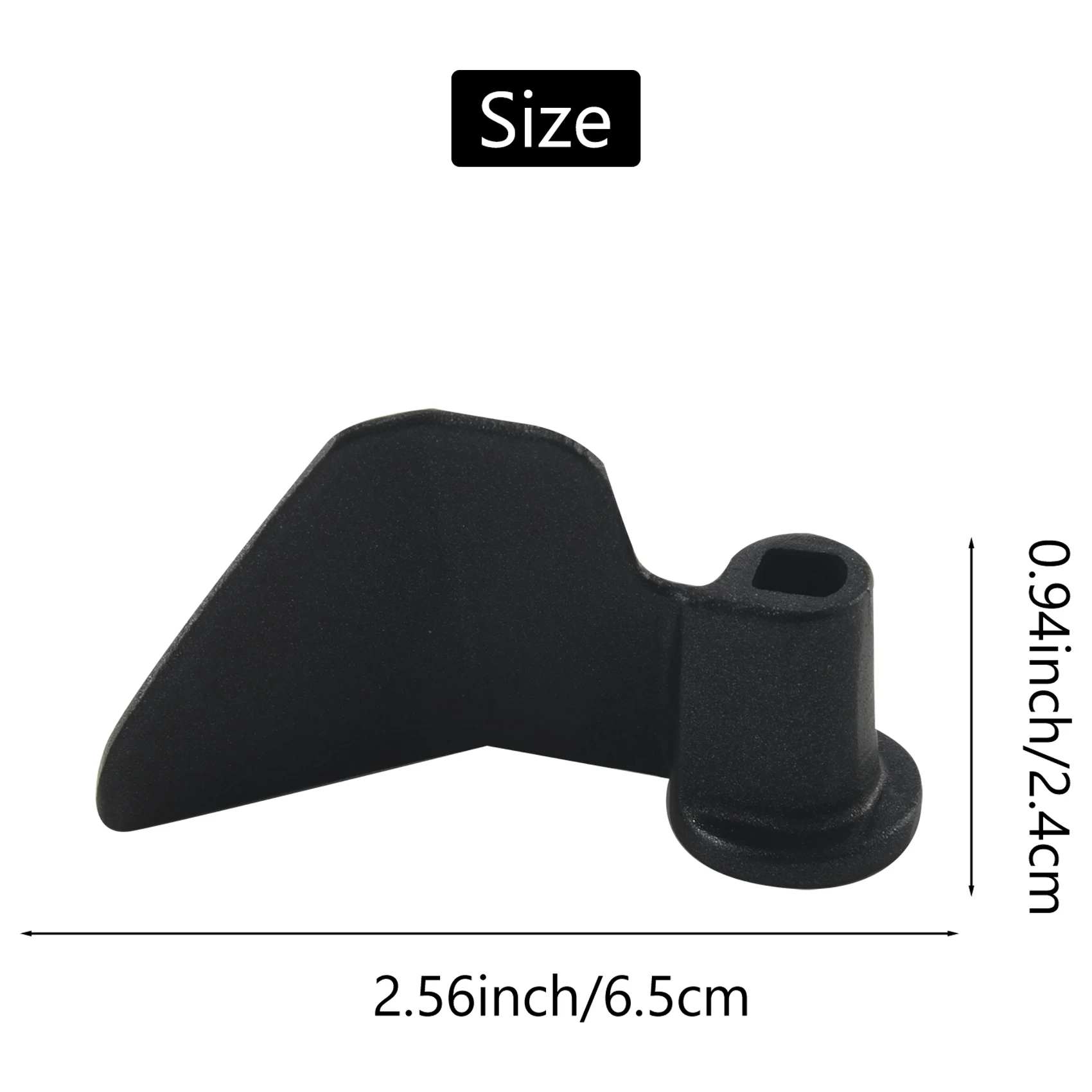 BBNV-2 Pack Carbon Steel Non-Stick Coating Breadmaker Paddle, Replacement Parts Paddle For Bread Maker Machine