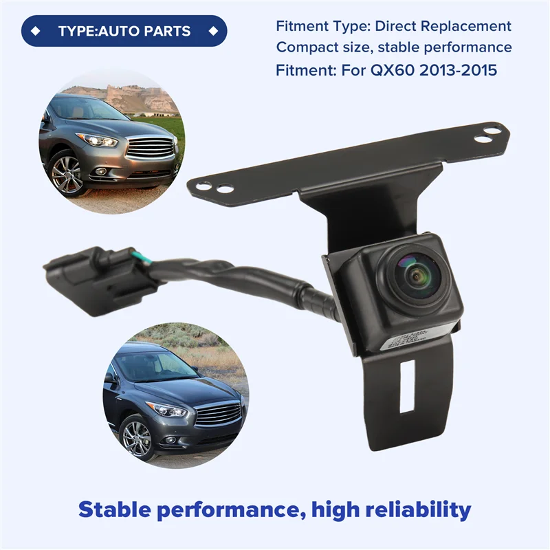 DIGIT-Front View Parcheggio Assist Camera Paraurti Griglia Per INFINITI QX60 2013- 2015 284F1-3JA0A 284F13JA0A