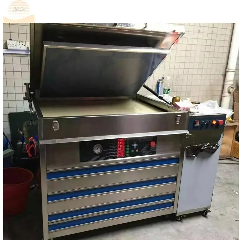 Solvent washing flexographic rubber plate making machine photopolymer offset film resin plate making machine