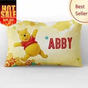 

Tigger Mickey Winnie Pillowcase Disney Cartoon Pillow Case Soft Sofa Bed Decoration Party Boy Girl Gifts Custom Pillow Cover