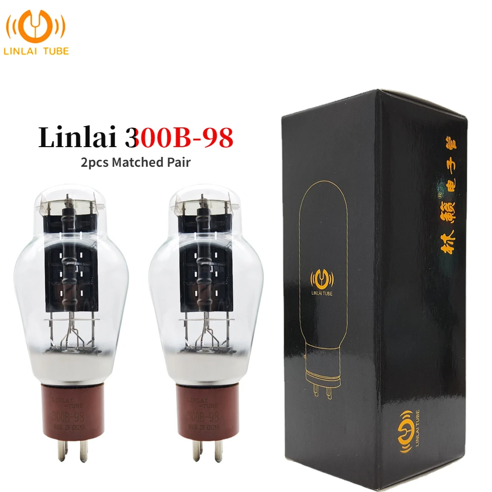 

300b-98 Tube Replaces 300B 300BA 300B-98B 300BC 300BS 4300B Bluetooth Power Amplifier Phono Preamp DIY Matching Quad