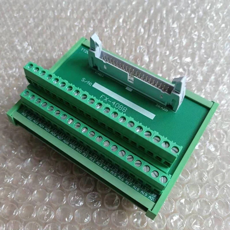 IDC20P IDC34P IDC40P IDC50P Adapter Board  PLC Relay Terminal FX-34BB FX-40BB FX-50BB