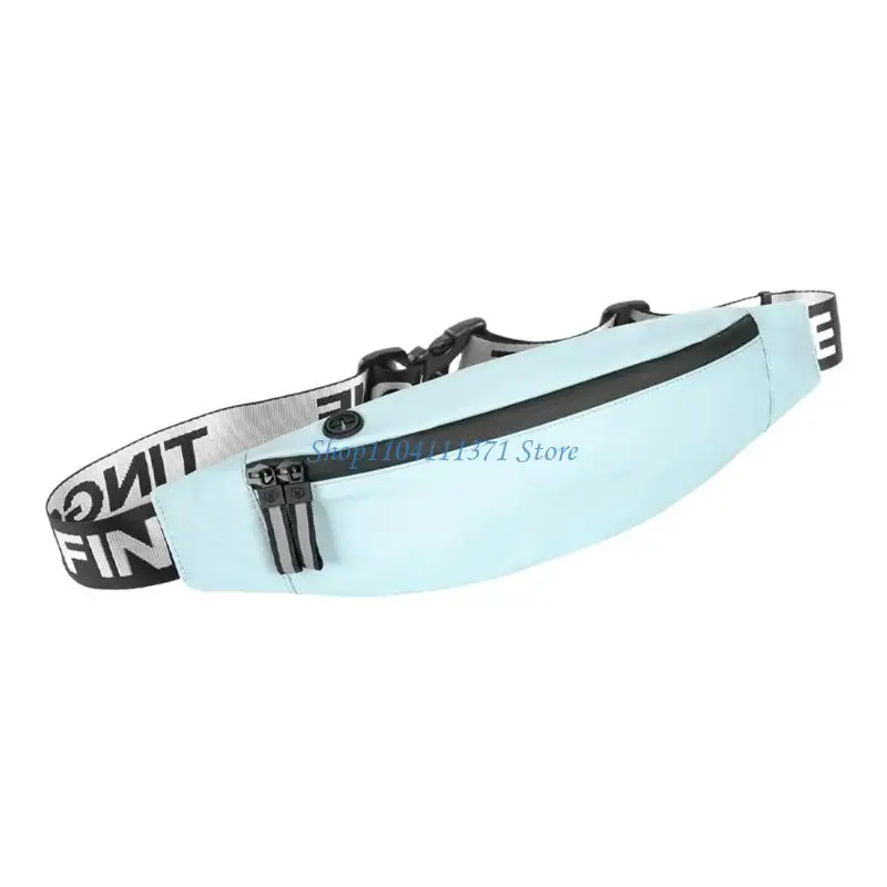 P9FC Reflective Running Waist Bag Outdoor Jogging Climbing Cycling Belt Pack Workout Cycling Belt Pack Adjustable Sports Bag