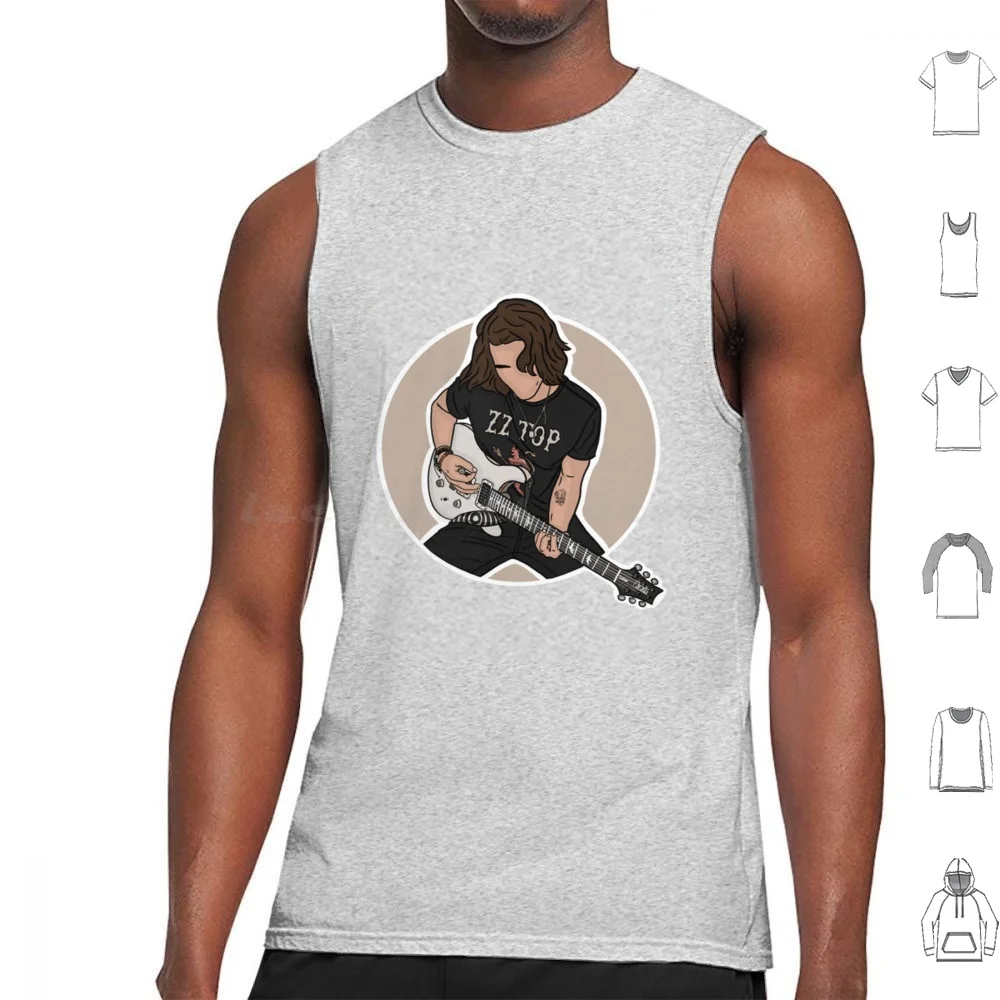 Julie y los fantasmas camisetas sin mangas de algodón estampado Canadá Julie y los fantasmas Charlie Gillespie Sunset Curve Jeremy Shada