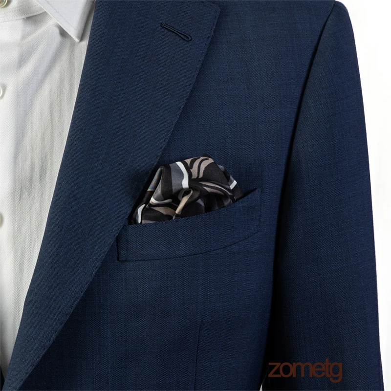 Zometg Handkerchiefs Suit Hanky fashion pocket square jannyday Pocket handkercher printing