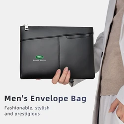 Men's Business Handbag Large Capacity Stylish Wallet Clutch Bag For Land Rover Freelander L2 LF Range Rover Evoque 3 4 Discovery