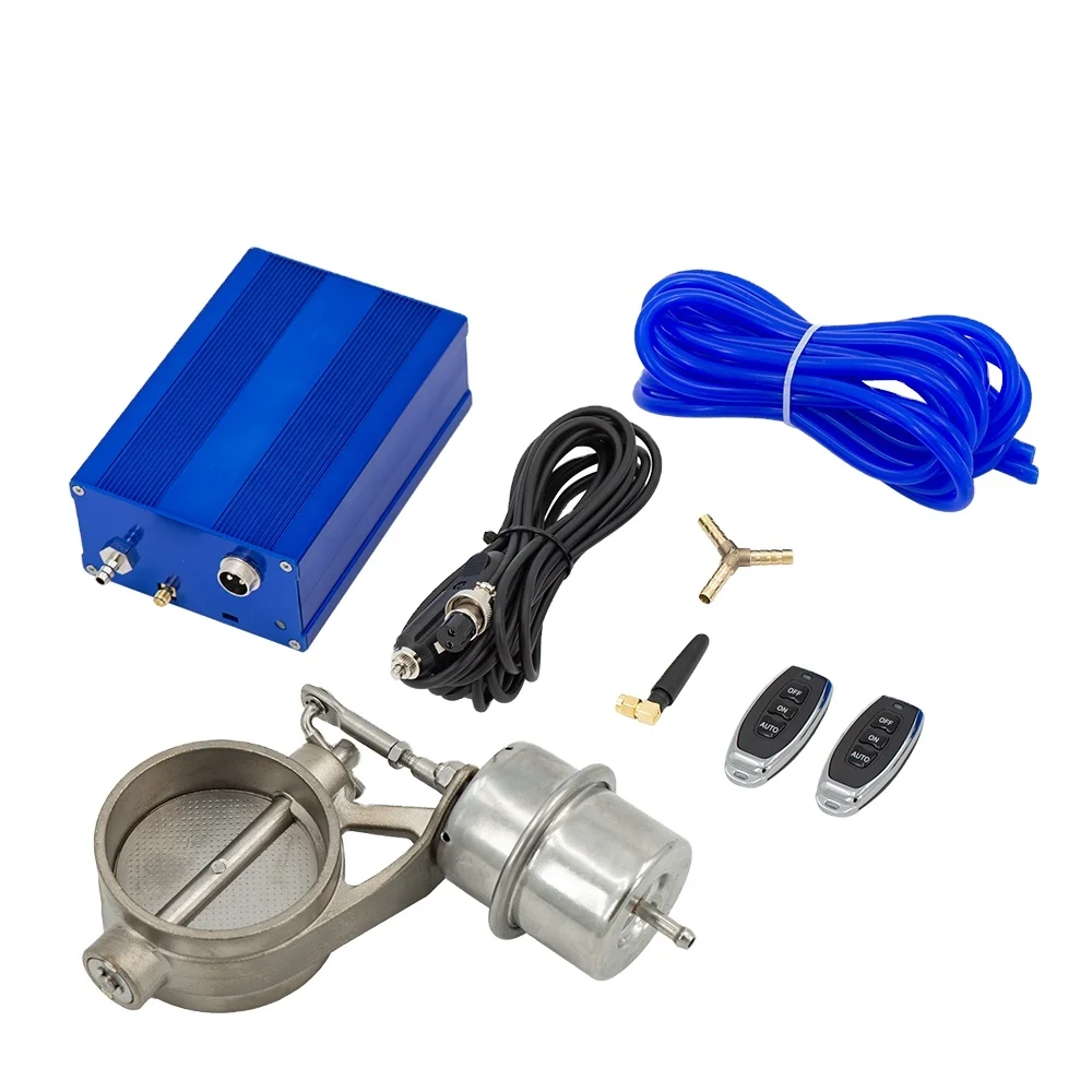 

Exhaust Vacuum Pump Vacuum Valve Control Unit Set 2"/2.36"/2.5"/2.75"/3" Inch Exhaust Cutout Valve Pump With Remote Control