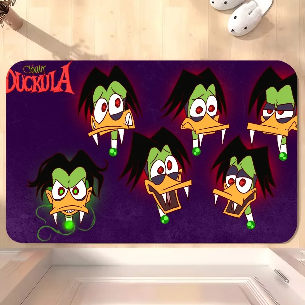 BEAST KINGDOM DreamWorks Count Duckula Floor Mat Bedroom Kitchen Door Bath House Super Absorbent Foot Non-slip