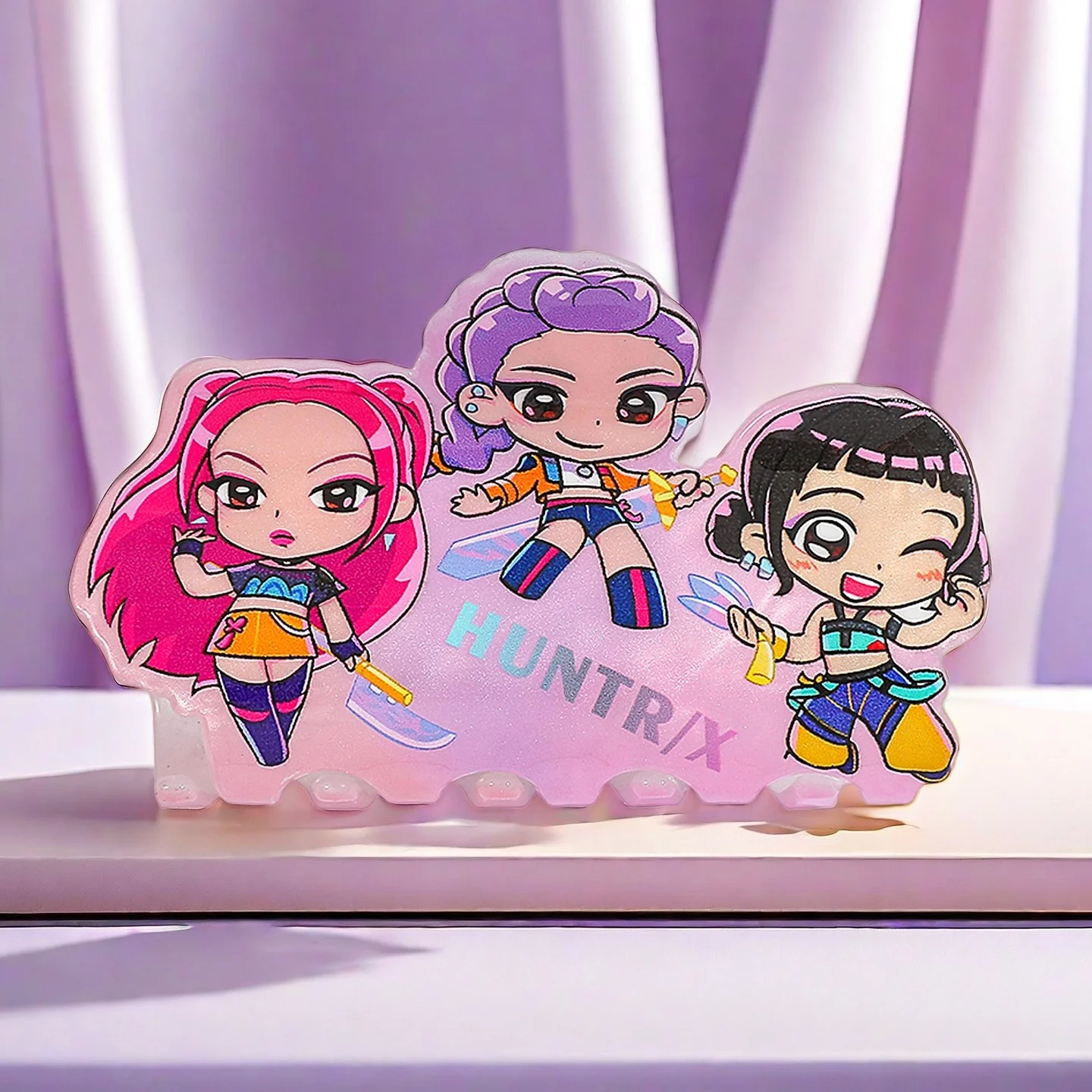 KPOP Witch Hunter Group مشبك شعر فتاة لطيف، مشبك شعر متعدد الوظائف، يستخدم لتزيين الشعر