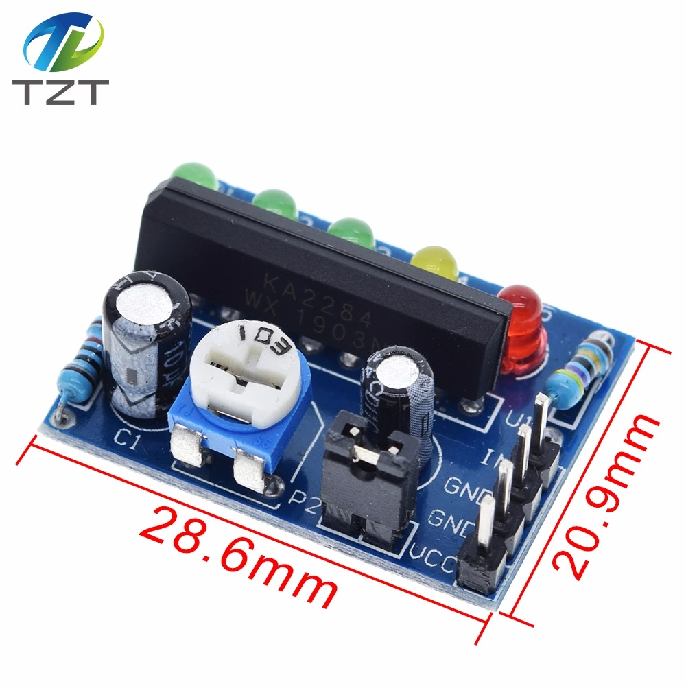 TZT KA2284 Power level indicator Battery Indicator Pro Audio level indicator module