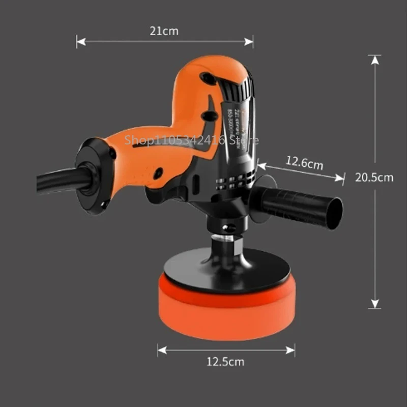 980W 6-Speed Adjustable Car Polisher Kit, Electric Waxing Glaze Sealing Repair Machine for Auto Beauty & Car Cleaning