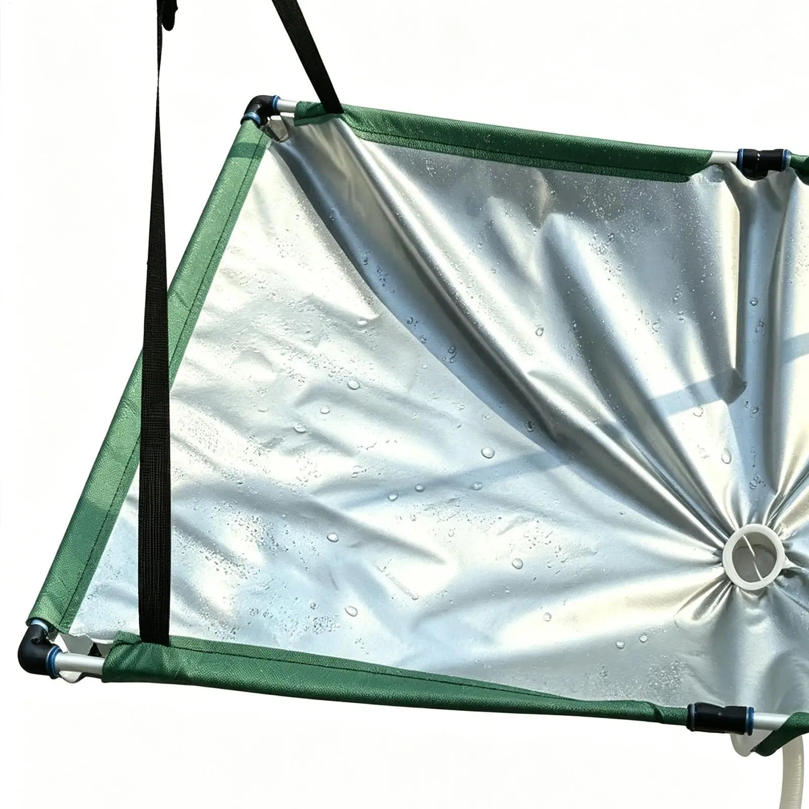 Rain Collector for Garden Water Harvester Cloth with Hose Rain Catcher Filter for Lawn Outdoor Backyard Garden Balcony Camping