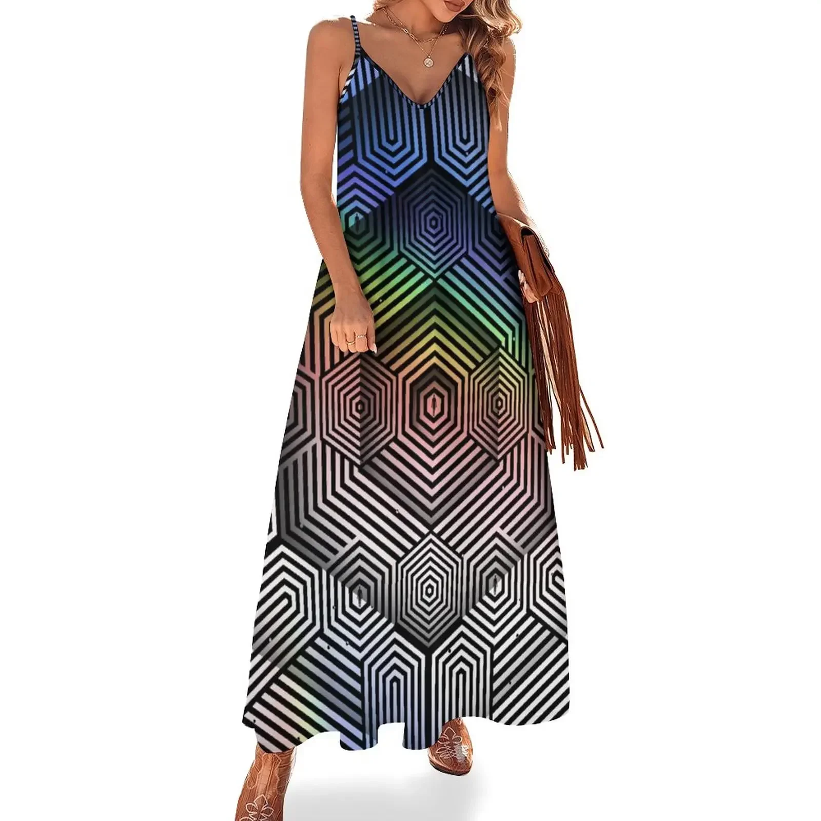 An alien vision of humans Sleeveless Dress summer dresses Dresses gala dress summer 2024 women dresses for prom Dress