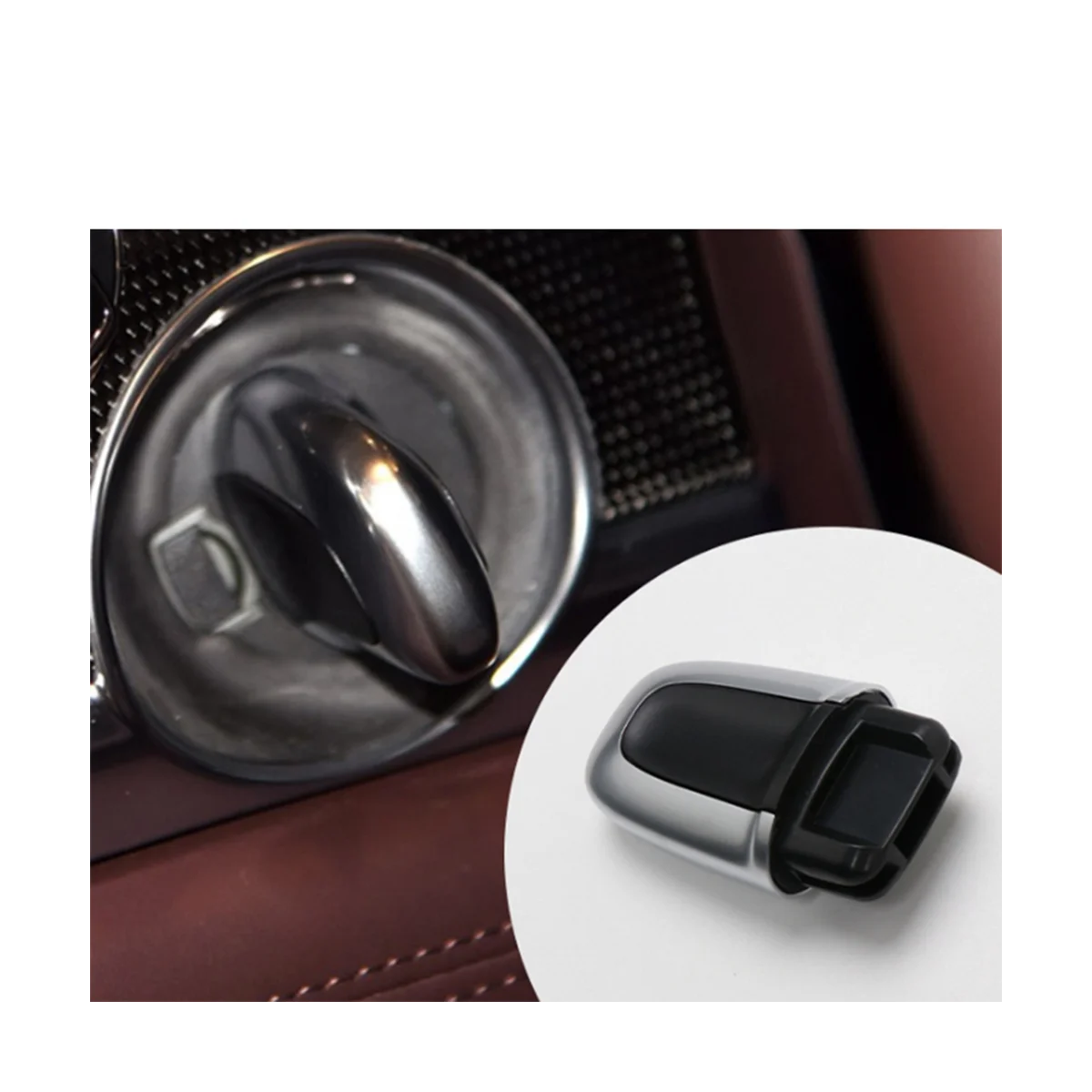 자동차 시동 키 스위치 원 클릭 점화 트림, 포르쉐 박스터 카이맨 911 카이엔 마칸용 2013 2023 시동 키