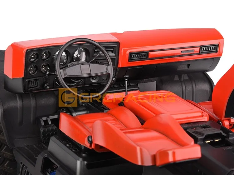Für 1/10 Rc Auto Traxxas Trx4 K5 Innenraum Pioneer 1979 Simulation Mittelkonsole Sitz Modifikation Teile Grc G161kb – Detail 26