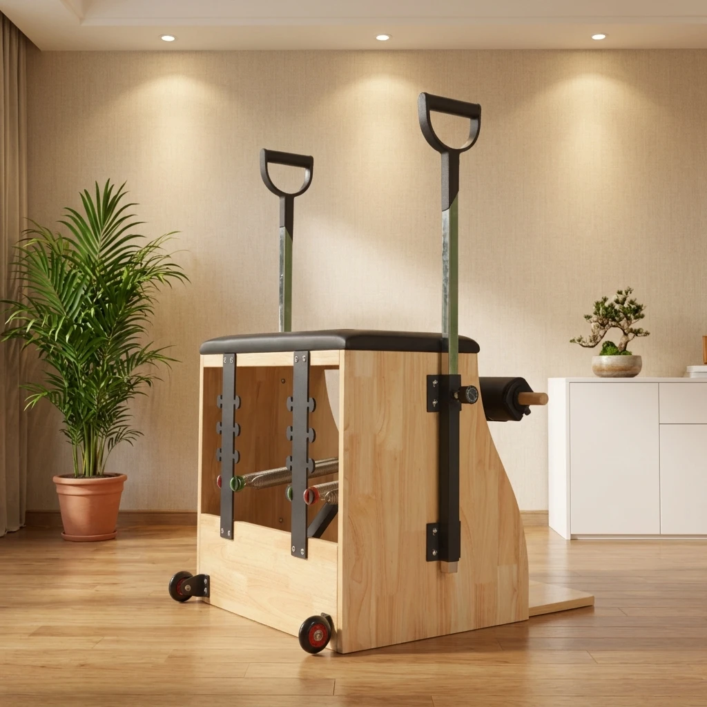 

Oak Wood Wunda Chair Ergonomic Design Suitable for Pilates Fitness Studio