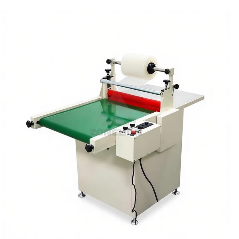 Industrial Grade 700 Type Cold Laminating Machine Front Back Feeding Speed Pressure Dual Adjustment