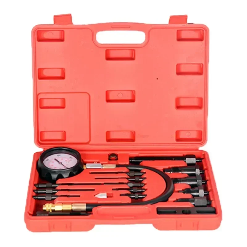 TU-15B Auto middle distillate  Engine Cylinder Compression Tester Pressure Gauge Diagnostic Tool
