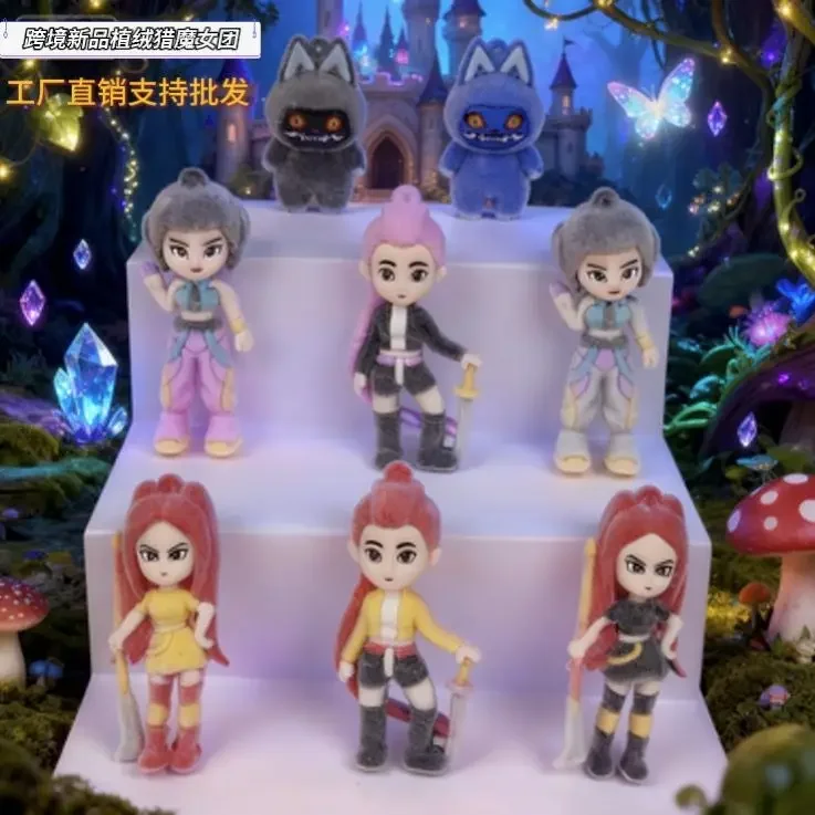 2026 k البوب الشيطان هنتر أفخم زخرفة صغيرة لعبة أطفال كشك العصرية اللعب دمية حقيبة أعمى صندوق أعمى