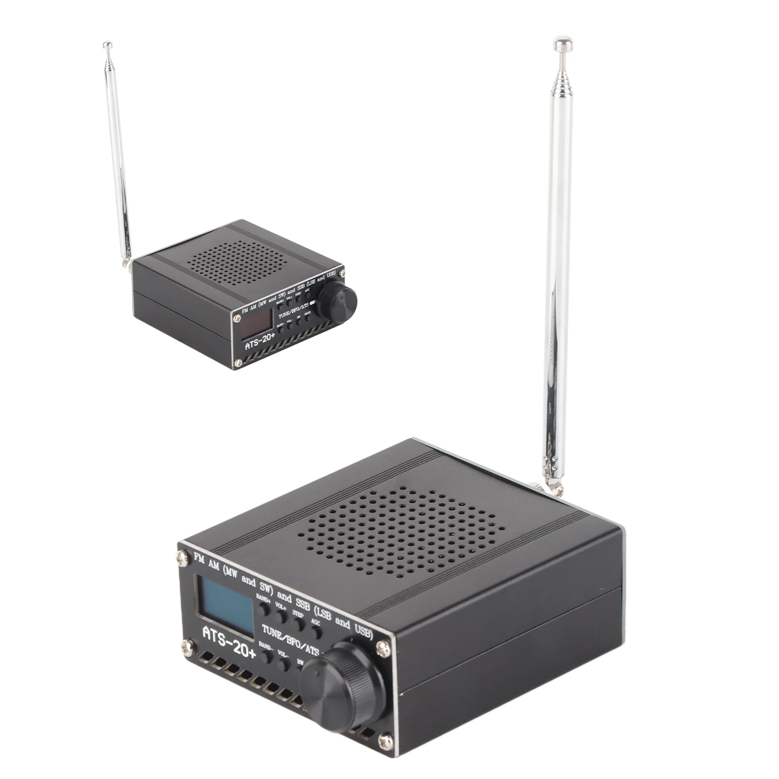 Full Band Radio Receiver AM LW MW SW SSB LSB USB Scanner Portable with Antenna ATS‑20+ Si4735 Full Band Radio Scanner view 2