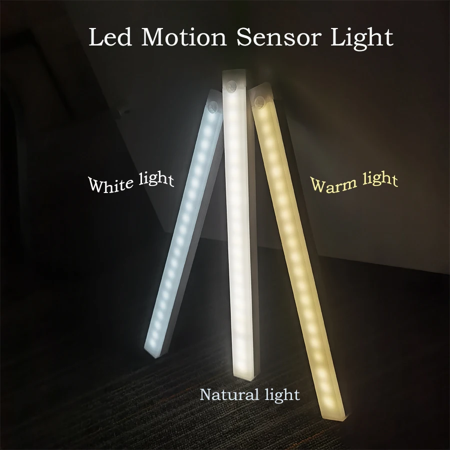 Wireless LED Stickable Rechargeable Night Light Rechargeable Motion Sensor Light Lanscape Lights Garden lamp Stair Lamp