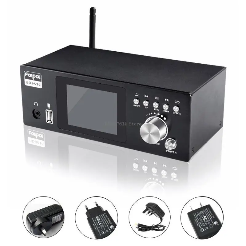 

Декодеры Clear Sound UD951C DSD с поддержкой беспроводного объемного звука 5.1-канальное декодирование, выходной сигнал/шум 112