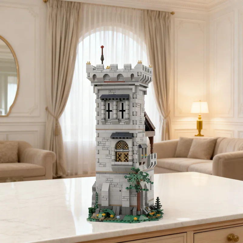 

2959pcs MOC Medieval Adventure Keep Castle Model Building Blocks Construction Christmas Gifts Toy Creative DIY Idea Brick Toys