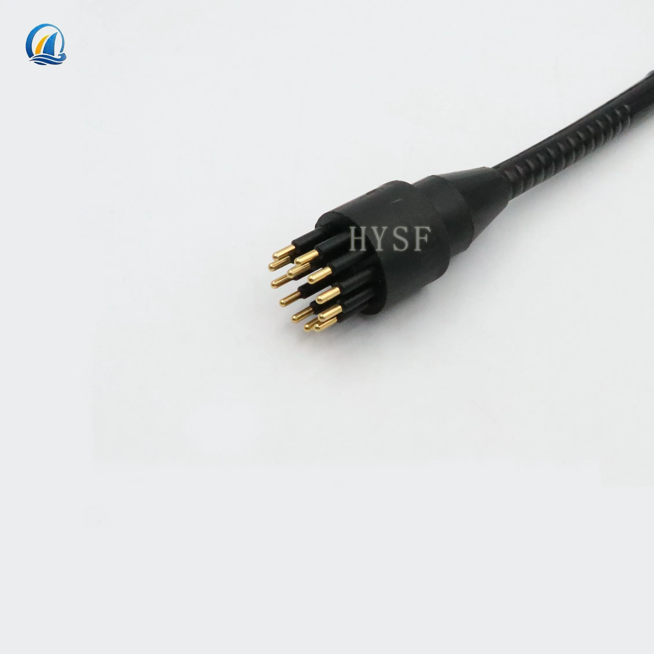 HYSF Stainless Steel Male/Female 12P IP68 Waterproof Underwater Connector Plug MCBH12M