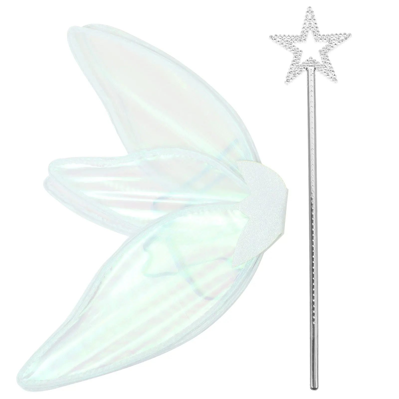 1 set Fairy Wing Wing Prop Lichtgewicht kostuumfeest Decoratieve vleugels voor Cosplay Halloween Themafeest