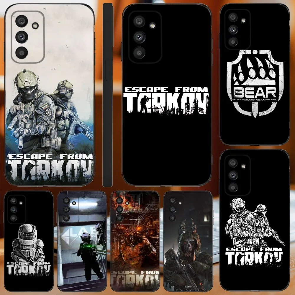 Escape From Tarkov Game Phone Case For Samsung Galaxy A13,A21s,A22,A31,A32,A52,A53,A71,A80,A91 Soft Black Cover