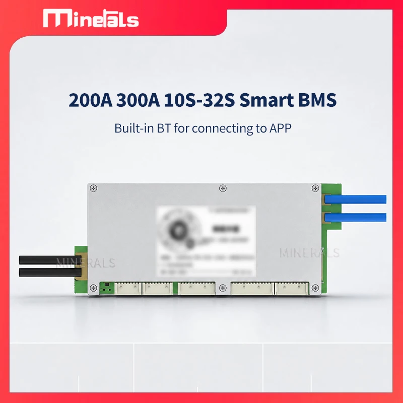 10S-32S ANT Smart BMS 250A 200A 300A 16S 20S 24S Built-in Bluetooth APP Software LiFePo4 Li-ion LTO Battery Protection Board PCM