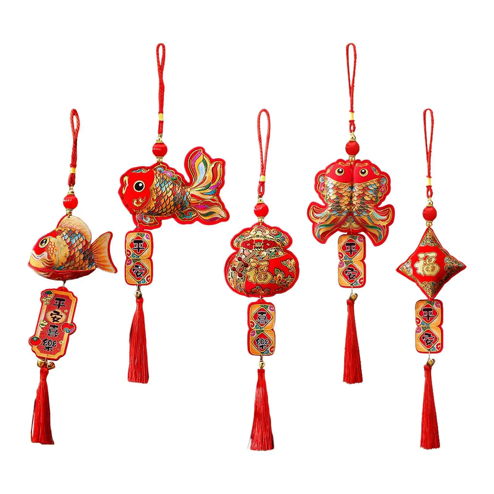 Chinese Lunar Snake Year Hanging Ornament Spring Festival Decor for TV Walls, Sofa Walls Decor Accessory Multifunctional