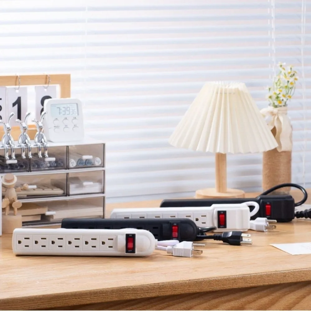 

Safe 2m Cable Power Strip American Standard Universal Plug Power Strip Multitap Socket Socket Converter