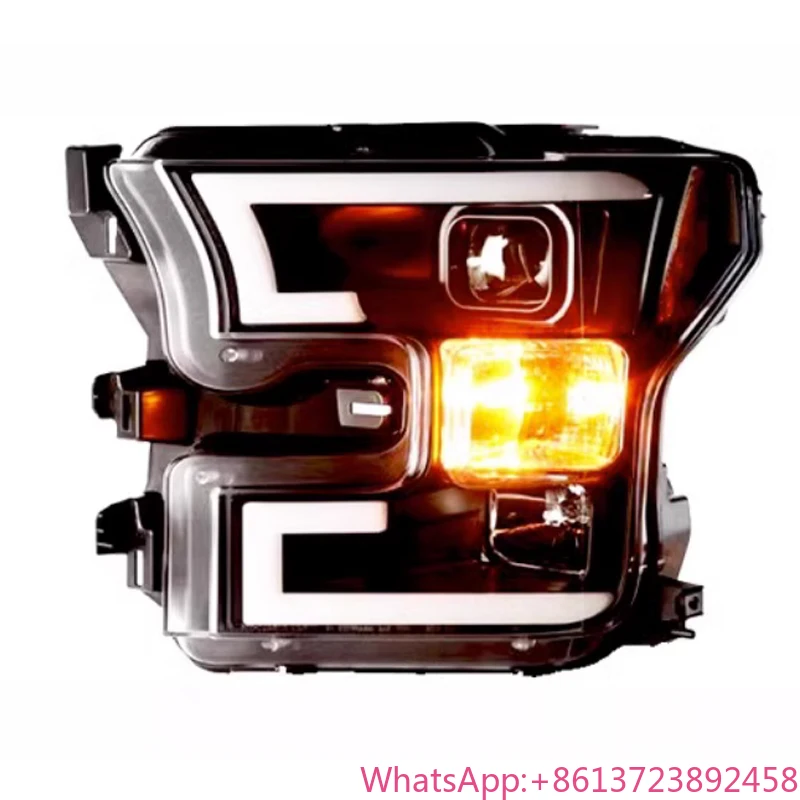 

Auto Parts Factory 55w LED Headlamp Sequential Turn signal LED Projector Headlamp for Ford F150 2015-2019 Raptor 2016-2021