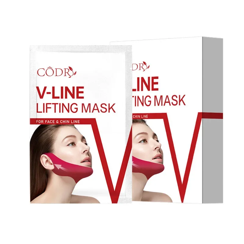 V face lift chin mask sticker hydrogel ear lift bandage mask OEM