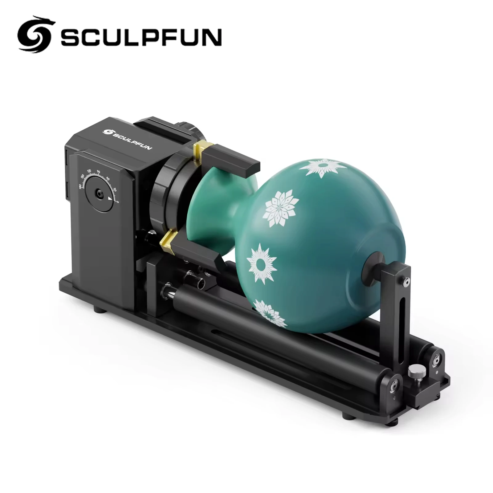 SCULPFUN RA PRO 4 en 1 accesorio de módulo de grabado mandril de eje Y rodillo giratorio láser automático para grabador láser RA Pro MAX