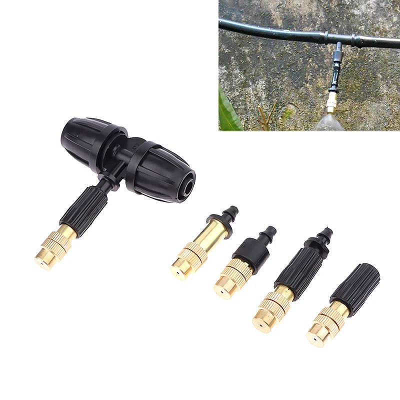 

5Pcs Household Atomizing Nozzle Plant Spraying Spray Outdoor Dust Reduction Gardening Watering Nozzle Automatic Watering System